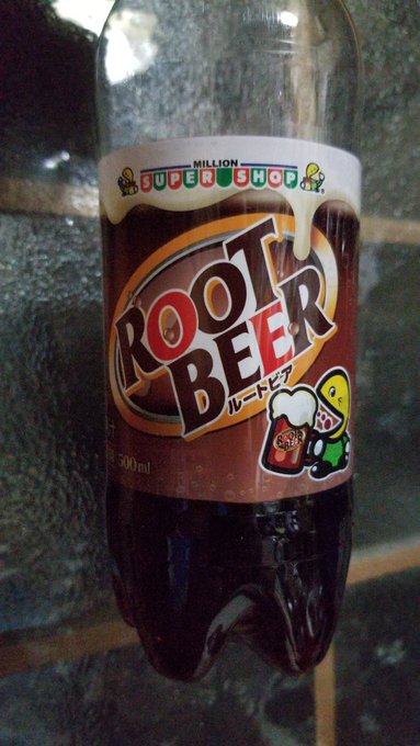 The湿布感が弱い ミリオンのルートビアを飲んでみた マジナドリンク