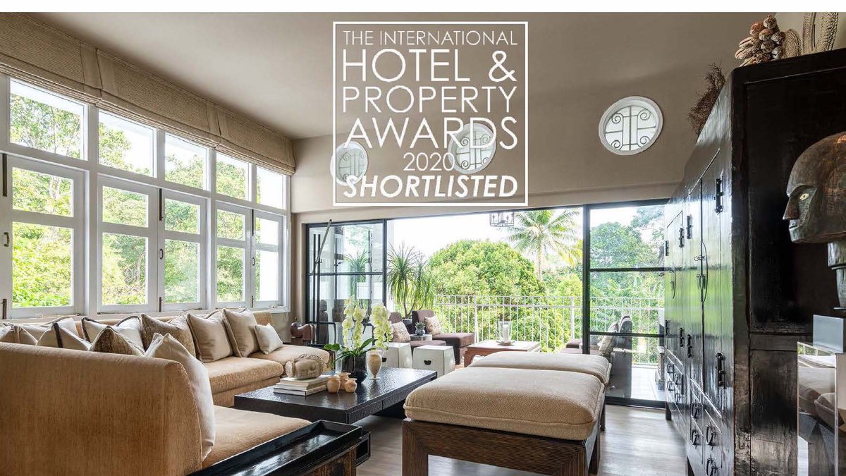 We are thrilled to announce Nassim Hill Residence, MFD heritage renovation project, has been Shortlisted for the International Hotel &amp; Property Awards 2020 - Luxury Residence category. #mfdesignsg #residentialdesign