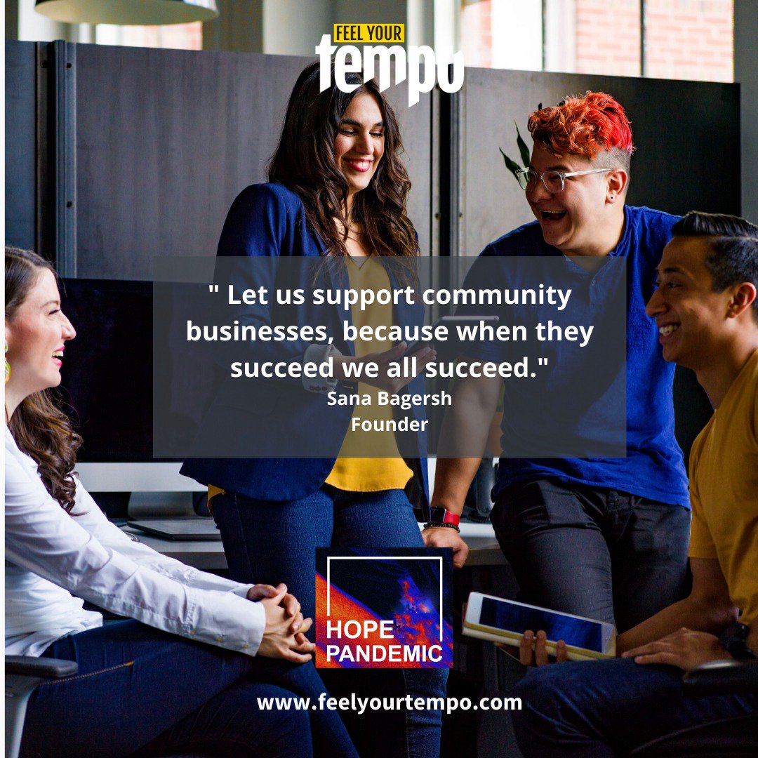 Tempoplanet's tweet photo. An opportunity to support small businesses in our community with hope and compassion during this pandemic.

Join now: tempo@brandmoxie.com

#hopepandemic #tempocares #wehealasone #togetherwefight https://t.co/wPBbEUtW78
