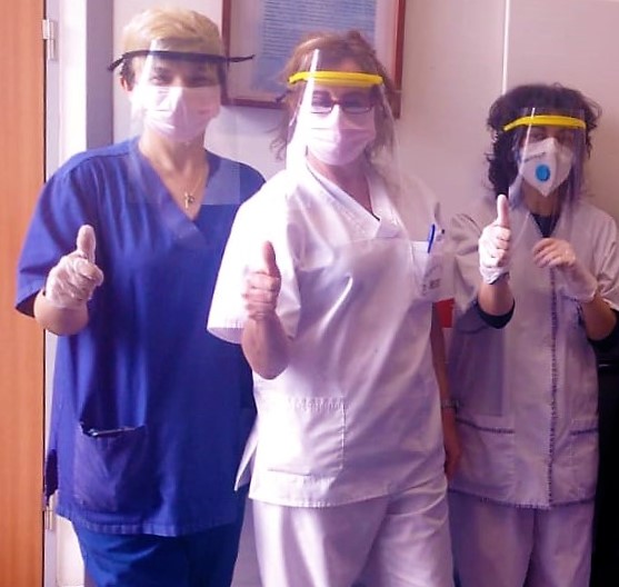 Crediscapacidad's tweet photo. Muchas Gracias a #Imatec Por todas las pantallas de protección que nos han donado, por su calidad humana y también de fabricación. https://t.co/GdmyGSHbL2
