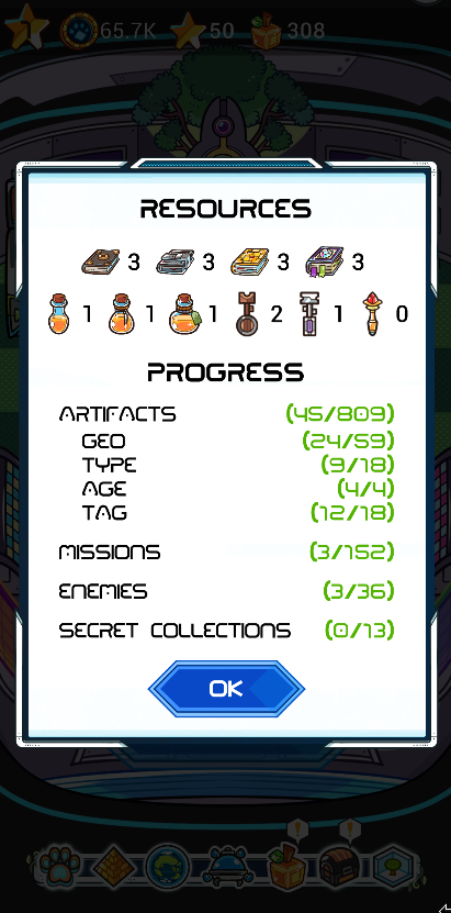 mindcakes's tweet photo. We've learned that Chef Wars that a big portion of our playerbase are competitionists. This is why in #HistoHunters we make sure to always have a progress page for keeping track of collectibles.

#gamedev #ios #android #comingsoon https://t.co/WF3GeT2HZJ