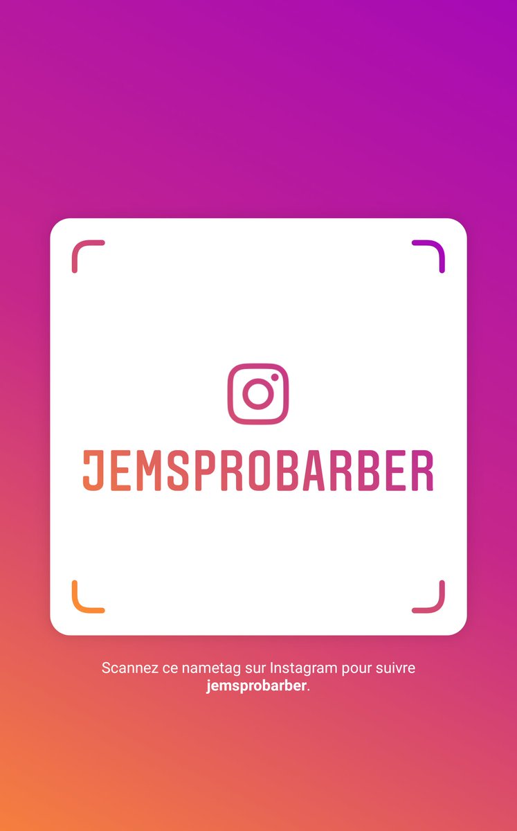 Abonnez-vous à mon compte Instagram ! Nom d’utilisateur : jemsprobarber
instagram.com/jemsprobarber?…
