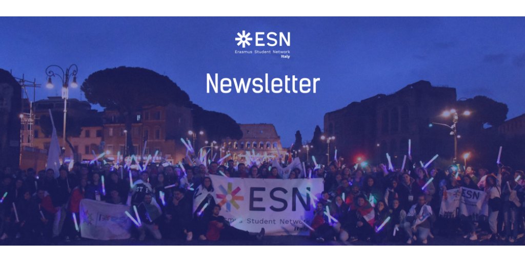 ESNITALIA's tweet photo. Do you wanna know all the news about ESN Italy? Here the link to our April Newsletter: https://t.co/ZVMdeOPimW
#THISisESN #ESNItaly #ESNItalia #WeAreOne #WeAreFamily https://t.co/U6wbapb7Ea