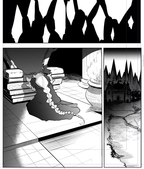 後天的魔王先生チャン前世小話マンガ(?????)を描いています… 