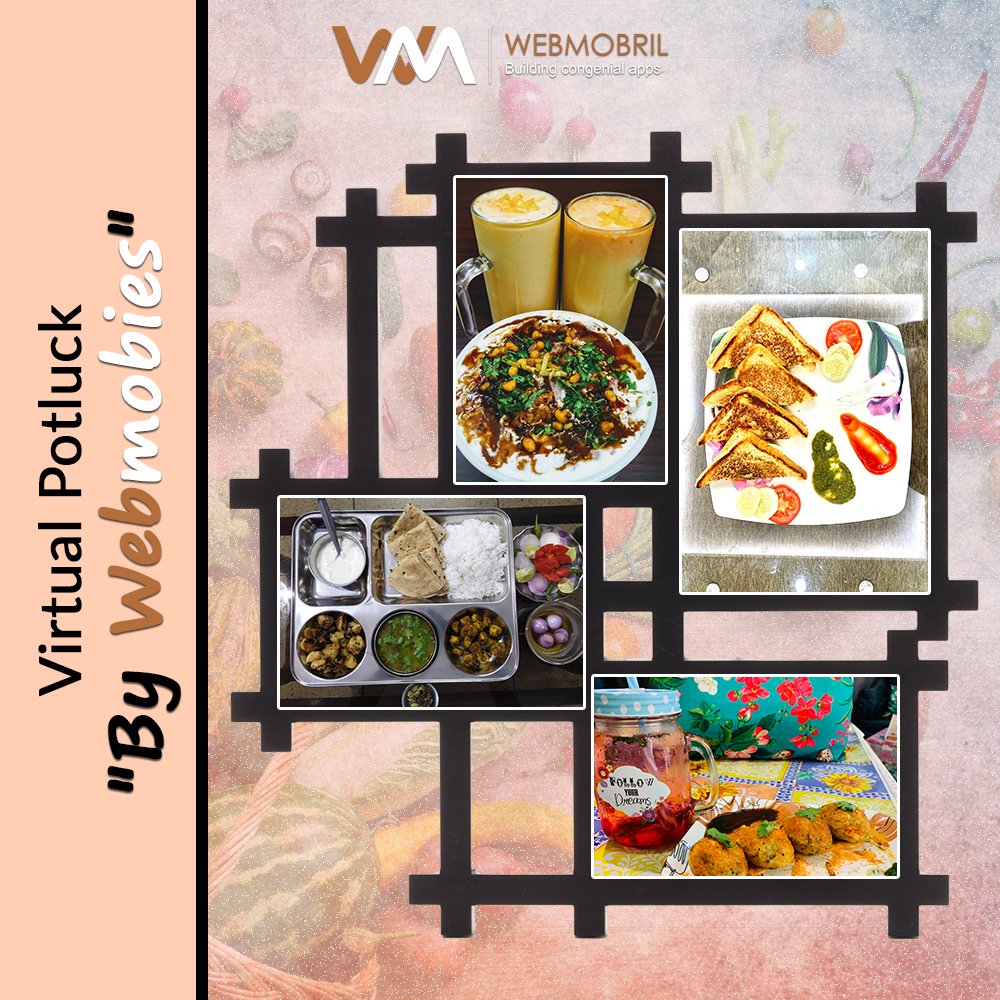 webmobrilinc's tweet photo. "A #recipe is a story that ends with a Good Meal."
Delicious home-made meals during #lockdown by Webmobies. #VirtualPotluck
#lockdownindia #StayHome #staysafe #potluck #cookinginquarantine #WeAreOn #mobileapp #webmobril https://t.co/zbFDCnpnUF