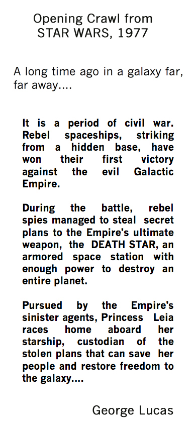 148 Opening Crawl from STAR WARS by George Lucas For  #StarWarsDay  #PandemicPoems  https://soundcloud.com/user-115260978/148-opening-crawl-from-star-wars-by-george-lucas