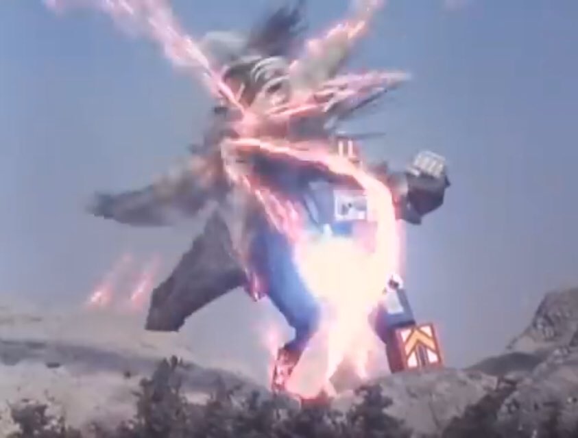 クロス 特に強化も追加武装も無い2号ロボに手も足も出ないままやられるラスボス リサールドグラーが消耗してたのか ギャラクシーロボが強すぎたのか グレートファイブがいらない子だったのか