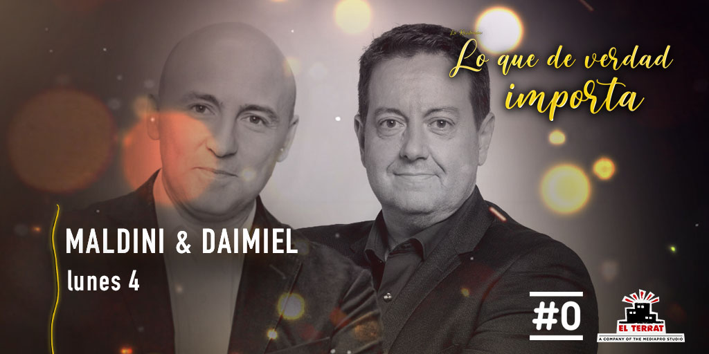 LaResistencia's tweet photo. No se me ocurre dupla mejor. #LoQueDeVerdadImporta @MundoMaldini @ADaimiel https://t.co/ASsbMSCkAi
