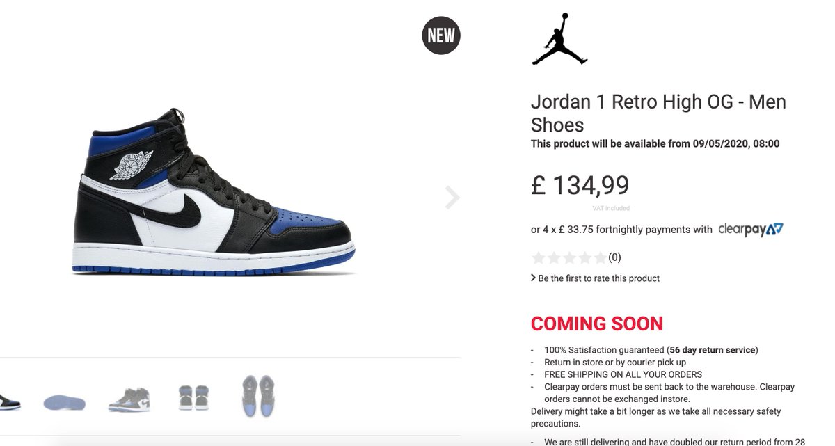 jordan 1 game royal foot locker