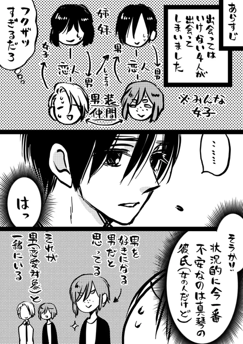 男装お姉さん百合⑨

墓穴ムーブ

#創作漫画
#創作百合 