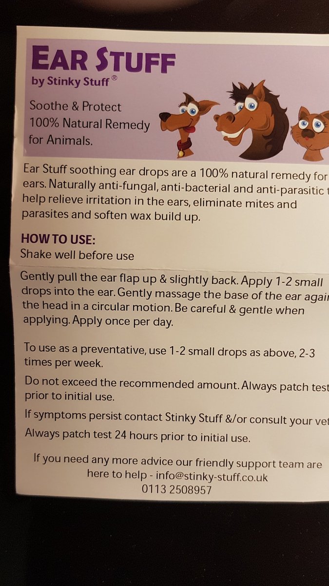 ear stuff stinky stuff