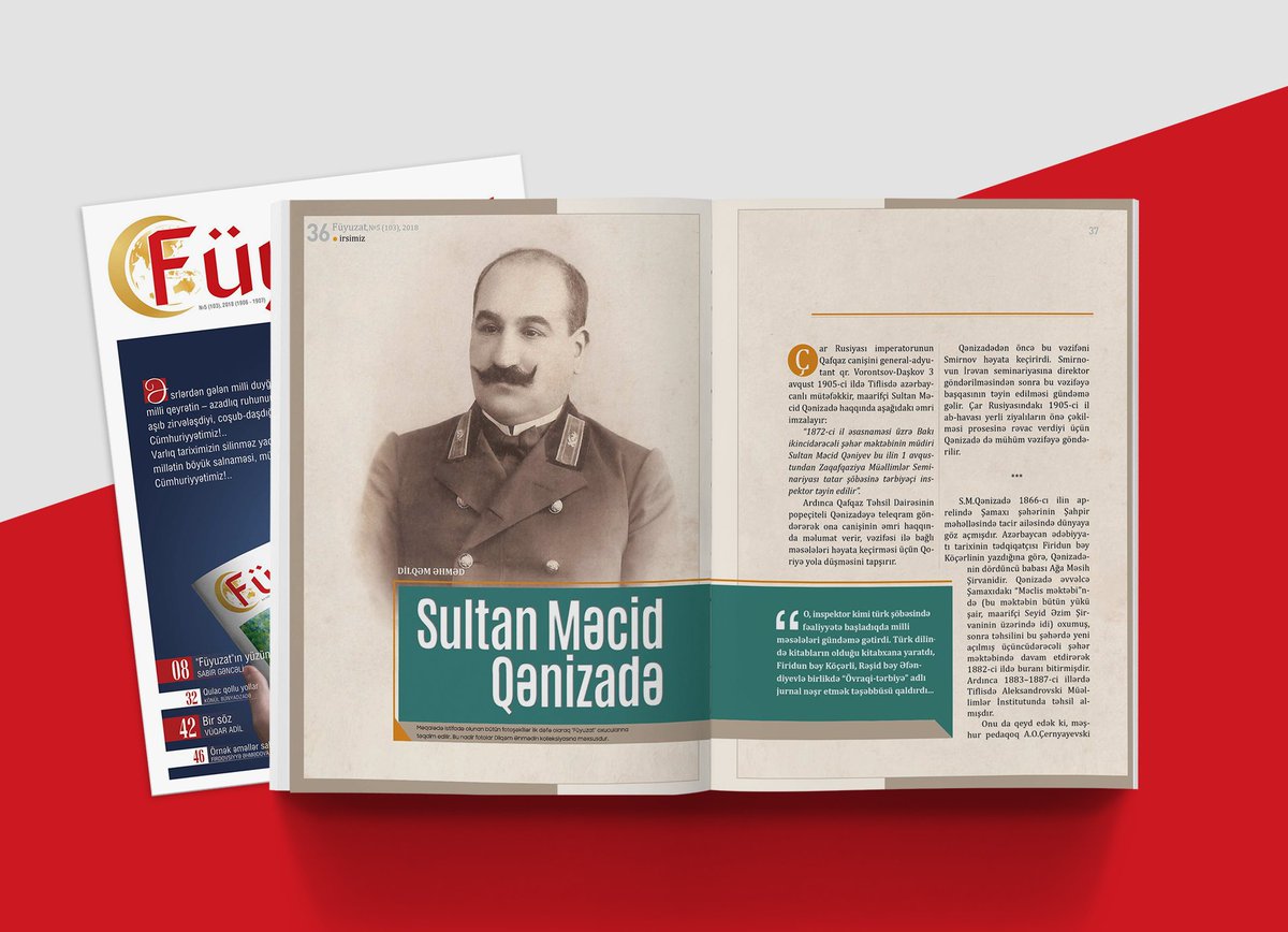 FJurnal's tweet photo. İRSİMİZ

Dilqəm Əhməd. “Sultan Məcid Qənizadə”. “Füyuzat” jurnalı, №5 (103). https://t.co/ygpBGxv9Kw