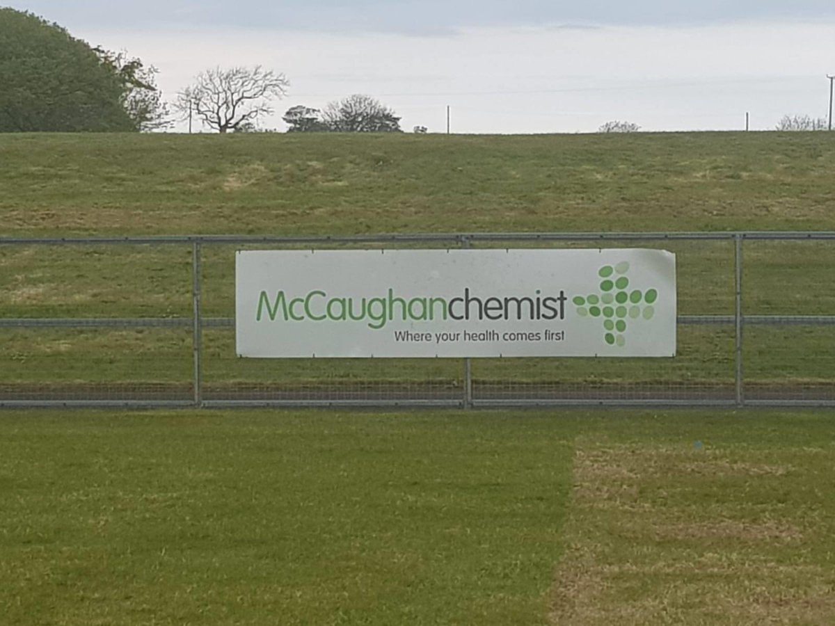 McQuillanGAC's tweet photo. Your local Pharmacy, McCaughan Chemist, for all your essential Healthcare needs. The McCaughan family has been looking after us as a community and supporting us as a Club for many years now, thank you #SupportOurSponsors #PitchsideBanner #PáircMacUilín https://t.co/FFZBYST8sr