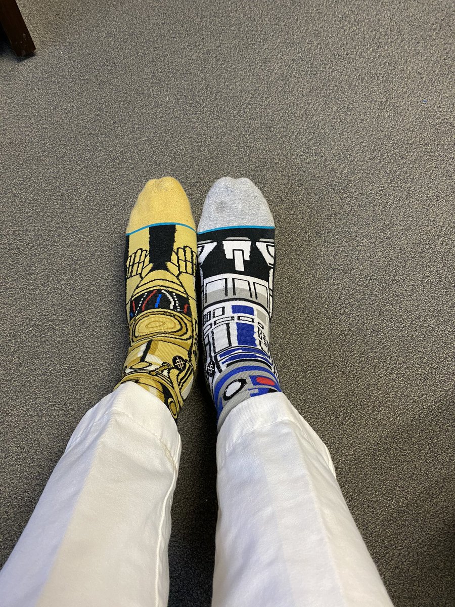pancreas_eraser's tweet photo. May the 4th be with you!! #surgeonsocks https://t.co/bxQdJTNY9y