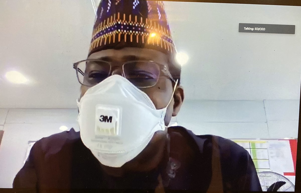 NphcdaNG's tweet photo. The weekly meeting between the ED/CEO NPHCDA, Dr. Faisal Shuaib and Executive Secretaries, State Primary Health Board is ongoing. 
Today, members share update/feedback on current efforts towards managing and halting the community spread of Covid-19 virus in states. https://t.co/5G6J8kKfdW
