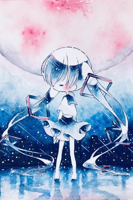 #あつまれ水彩絵描きの街
どうぶつ 