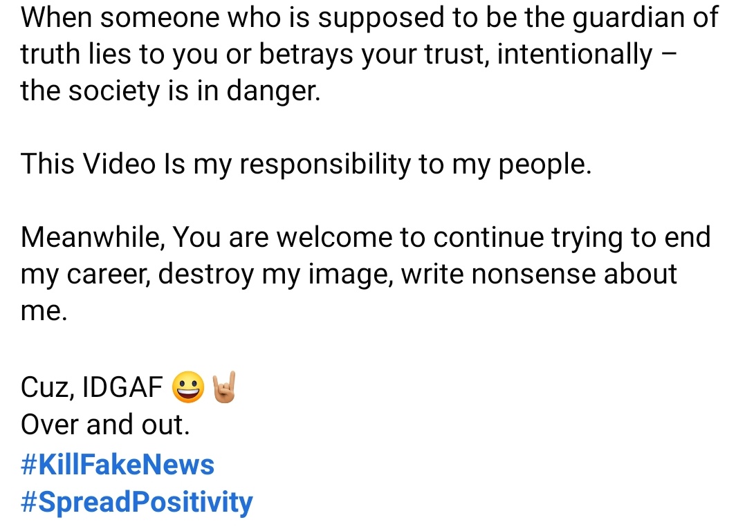 TheDeverakonda's tweet photo. #KillFakeNews
#SpreadPositivity 

https://t.co/LkXx2FFGPY https://t.co/l8YNqxDUdk