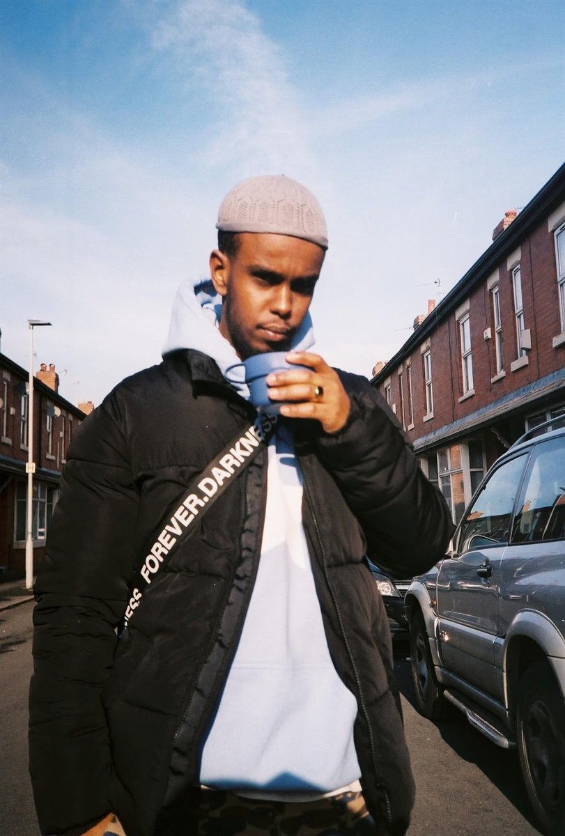 ContactMcr's tweet photo. So it's the beginning of the last week of #AWeeksNotice. The 7th and final artist giving us 7 days of prompts to #takenotice is Hamdi Hassan who writes and produces music as @Only_HMD. Born in Mogadishu, raised in Manchester by way of Denmark. Hi Hamdi π https://t.co/SC5febKdBq