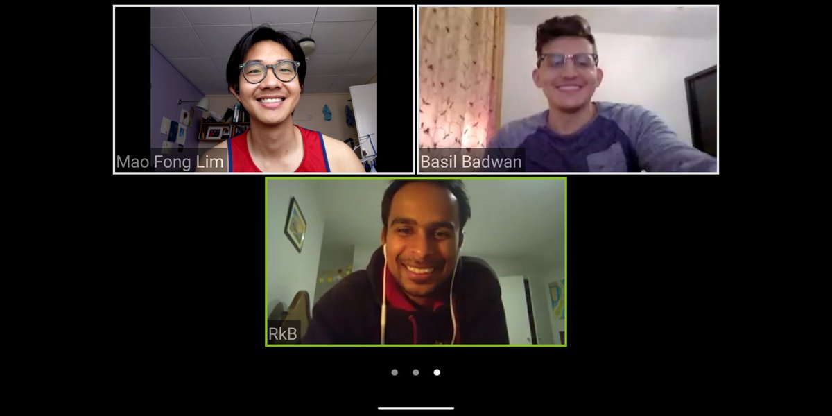maotweets's tweet photo. Nice virtual catch-up with @basil0823 @roshitbothara! Since we all met at #ElsevierHacks @Elsevier_Ed so much has changed! Exciting to hear what's happening with everyone's lives and careers! https://t.co/25VhYUGQtY