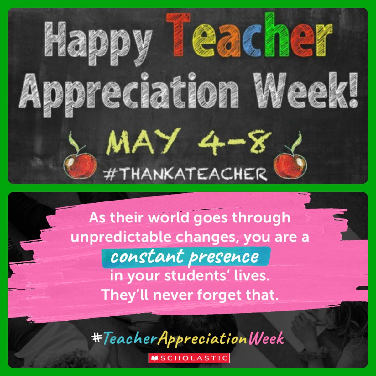 I am extremely lucky to work alongside some great educators, especially as we navigate distance learning together! #TeacherAppreciationWeek #StrongerTogether
#whylp #relationshipsmatter 
<a href="/LivingstonPark/">Mr. Dawson</a> <a href="/chavensNJ/">Catherine Havens</a>