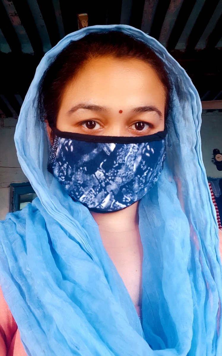 NirupamaShah2's tweet photo. @vestigemkt @GautamBali @VestigeDeepakS @KbsVestige #IAmMaskReady Mask pahannan he, Corona ko harana he... https://t.co/pcBQPAoUki