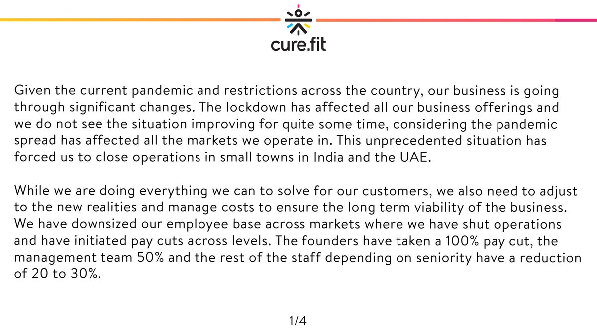 we_are_cult's tweet image. An official statement.