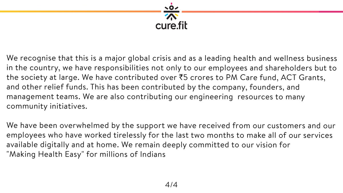 we_are_cult's tweet image. An official statement.