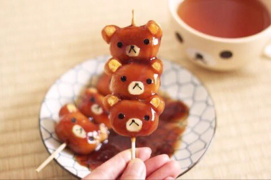 子供が見たら大喜びしそう！リラックマのお団子に「可愛すぎて食べられない」との声続出！