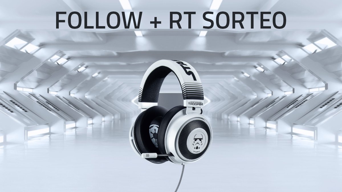RazerES's tweet photo. ✨ #Sorteo ✨

No es fácil mantener la ley y el orden en la galaxia, así que vamos a sortear estos Razer Kraken Stormtrooper para celebrar el día de Star Wars 

Para participar:
✅ Follow @RazerES 
✅ RT a este tweet

#MayThe4thBeWithYou 
Válido hasta el 10.05.2020 ¡Mucha suerte! https://t.co/wsycbKZ8e9