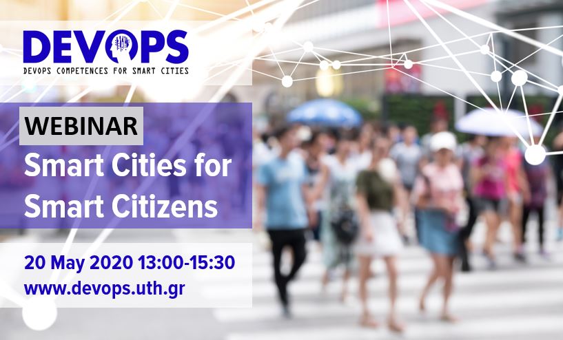 AllDigitalEU's tweet image. Join our webinar on #smartcities #SmartDevOps #DevOpsProject @devops_smart on 20th May at 13h. For more info: all-digital.org/events/webinar…