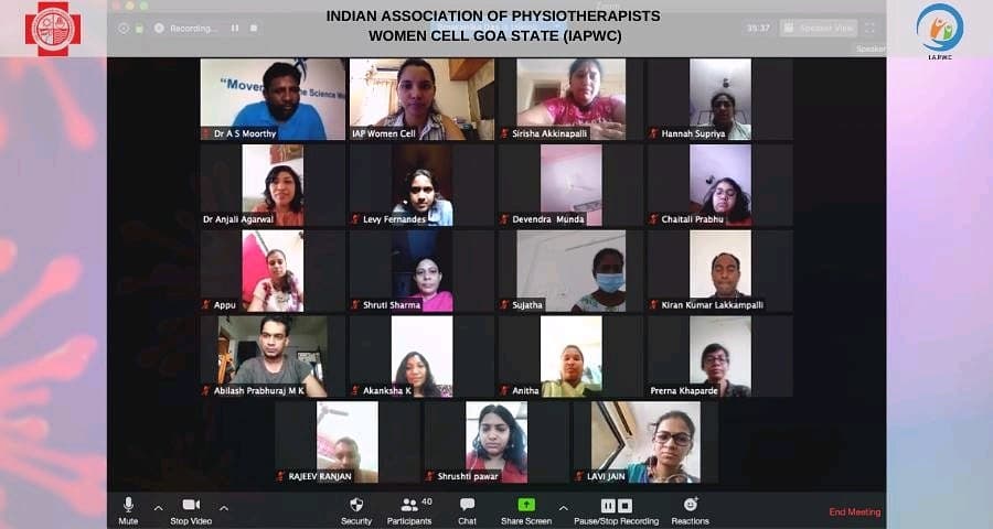 Curamos_Physio's tweet photo. #IAPWCGoaState &amp; @IapWomenCell expresses its #Gratitude to Dr. #AnilMehndiratta &amp; Dr. #ASMoorthy and all the participants of #VirtualConnectSeries. we #Salute our #COVIDWarriors. All the attendees are requested to share their feedback on https://t.co/rARWz965ht.

#SenaKaSalaam https://t.co/DNsKUiAIuq