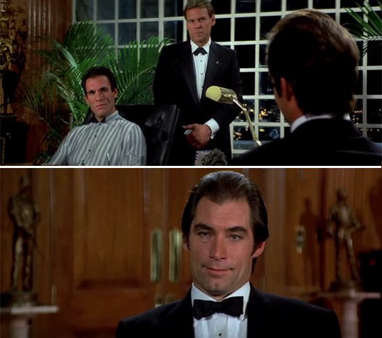 For Your Films Only on Twitter: "#30DaysofJamesBond 4. Favourite Timothy Dalton scene. Love this from License To Kill when Bond meets Sanchez. “More of a problem eliminator.” Hard as nails and Fleming's