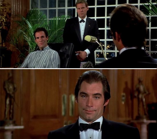 For Your Films Only on Twitter: "#30DaysofJamesBond 4. Favourite Timothy  Dalton scene. Love this from License To Kill when Bond meets Sanchez. “More  of a problem eliminator.” Hard as nails and Fleming's