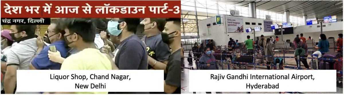 amrita_c333's tweet photo. @HardeepSPuri @MoCA_GoI @AAI_Official @IAF_MCC @airindiain Mr. Puri, u had said u will open fights only when it won't be a risk to Indians.
So, itz ok 2 open liquor shops which leads 2 THIS, but opening OUTBOUND INT'L FLIGHTS 4 only NRIs with VALID VISA to Quietly&Calmly EXIT India is RISKY?? @MOS_MEA @DrSJaishankar
#HelpNRIsReturnToUSA https://t.co/K1l9196XPH