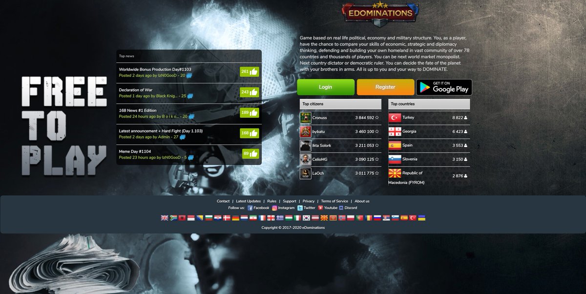 e_Dominations's tweet photo. Have you met with our new look ? 

#edominations #game #freetoplay #strategygames #politicalgames

https://t.co/xQPcL2rNOB https://t.co/0fOlm4Im0B