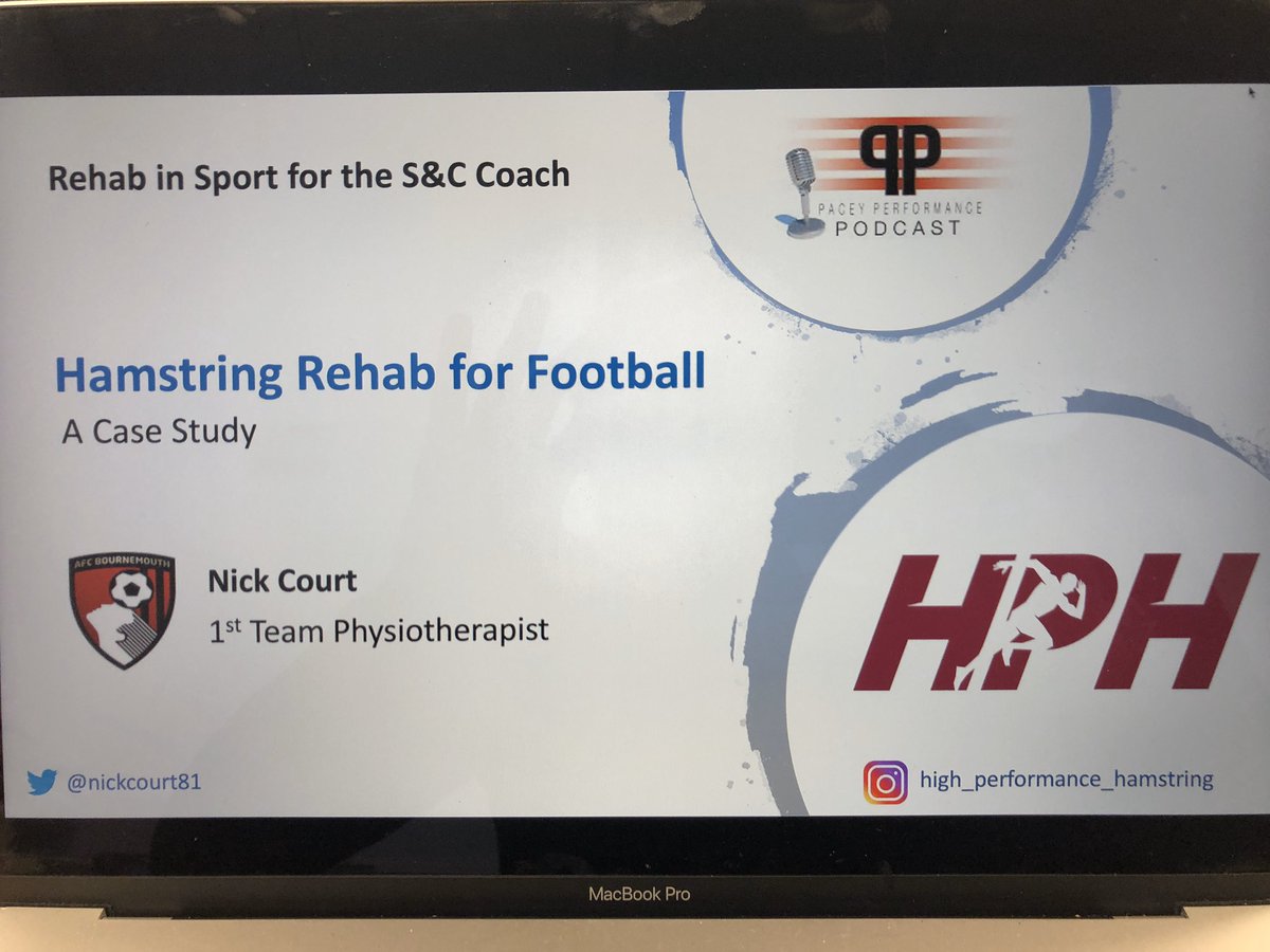nickcourt81's tweet photo. Looking forward to hearing top practitioners experiences @ #rehabinsport webinar! Just putting finishing touches to the pres! @strengthofsci @ajoakley https://t.co/Vkxl63WRpA