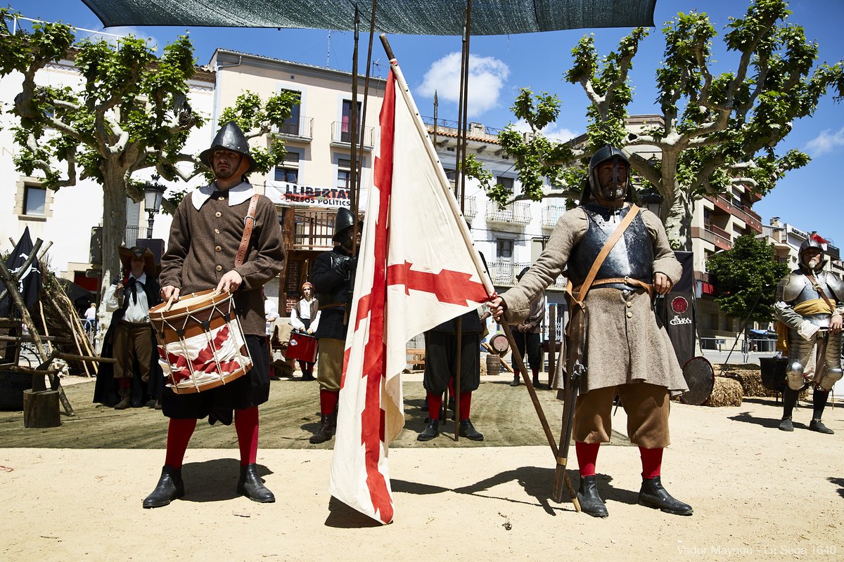 LaSega1640's tweet photo. #TalDiaComAvui, el 4 de maig de 1640, els revoltats assetjaven les tropes de Juan de Arce a la vila d'#Amer +info: https://t.co/Rk27fzIYzV #RevoltaDelsSegadors #CulturaSCFConfinada @viladAmer @CulturaScf https://t.co/J8I9C8WVPK
