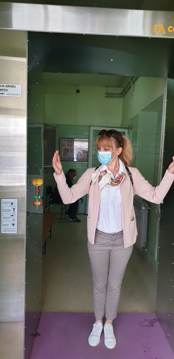 <a href="/dzsabac/">Dom zdravlja Šabac</a> dobio je dezinfekcioni tunel, donaciju firme „Corten art“, montiran je na glavni ulaz u COVID19 ambulantu. Tunel će služiti za dezinfekciju svih koji dolaze na pregled, a koristiće se i nakon epidemije u prevenciji intrahospitalnih infekcija u zdr. ustanovama. Hvala!