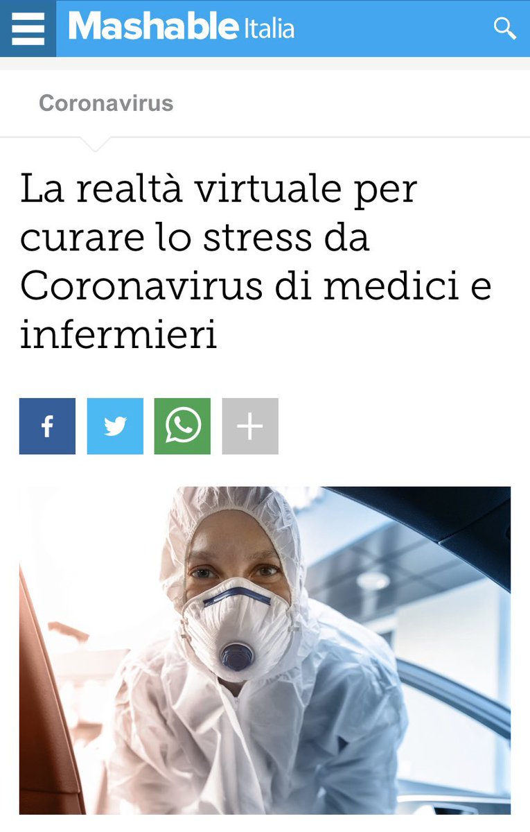 _GeekGal's tweet photo. #mindvr su @MashableItalia // grazie @LFrancescangeli // 🚀💜🔬 // #realtàvirtuale #psicologia #ricerca #biunicrowd https://t.co/MWCCYfyeMc