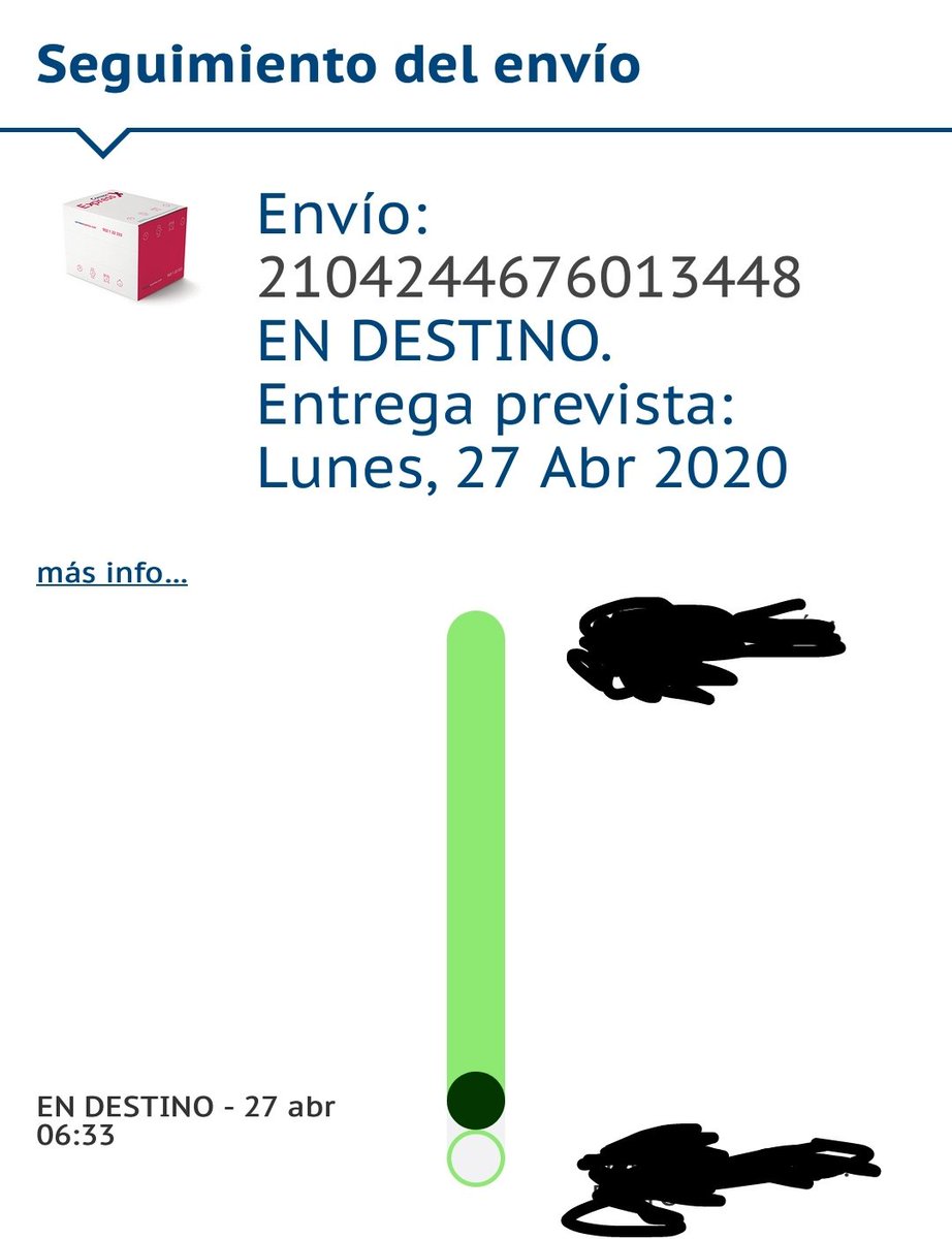 AxelLopez04's tweet photo. Buenos días @Cex_responde, ya que no respondéis DM después de dos intentos, voy a probar por aquí. Sabéis algo de por qué si te dicen que se entrega el 27 de Abril, es día 4 de Mayo y sigue clasificándose en Destino? Tanta pachorra hay en el centro Logístico? https://t.co/1IDiOSGzEV