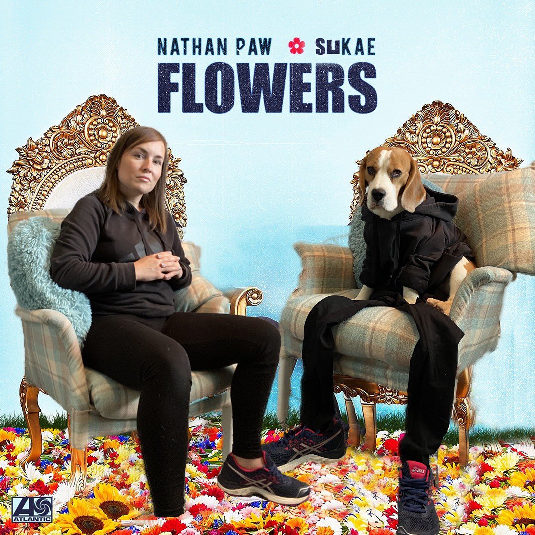 AtmosRad's tweet photo. Suzi &amp; Bruno got very creative and took on recreating the single cover challenge and let’s just say we think they past expectations with their versions of Flowers 😂 thoughts? @NathanDawe @Jaykae10 🤔👀

Catch @suzi_martin from 8am all this week 👍

To listen links in the bio👆 https://t.co/W6RwPdhSMT