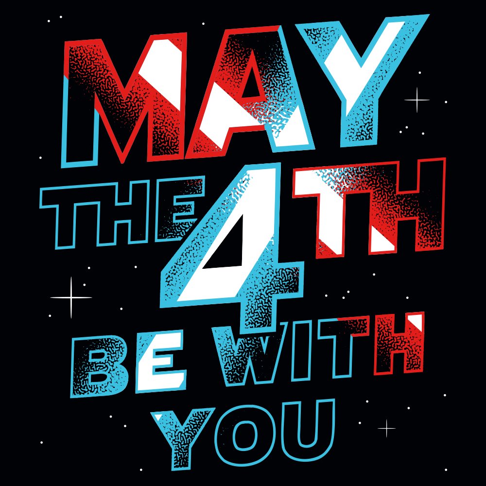 thorsto's tweet image. Happy Star Wars Day!

#StarWarsDay 
#MayThe4thBeWithYou 
#MayTheFourthBeWithYou