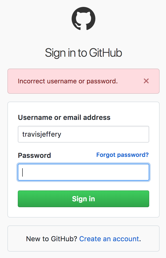 incorrect login information incorrect login information