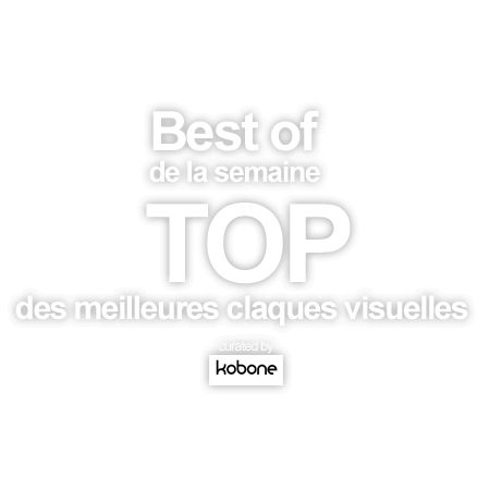 Découvrez les visuels les plus partagés de la semaine : kob-one.com/trend-top20-de… #inspiration #creativité #design