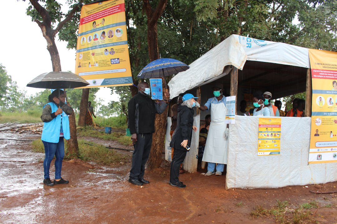 UNHCRTanzania's tweet photo. UNHCR and partners continue to ensure #refugees get correct information to fight the spread of #COVIDー19 and misinformation in the camps in NW #Tanzania https://t.co/3NyHWuFWXM