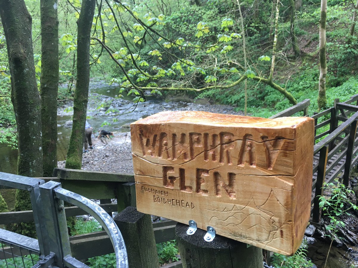 HightaeBandB's tweet photo. Today’s fab exercise with @ThomasWelshie - Wamphray Glen. Have a great day folks. https://t.co/qjlRUQCzdp
