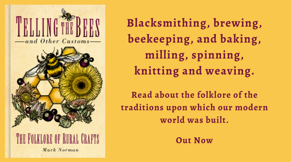 Telling the Bees examines the customs, superstitions and stories woven into some of the world’s oldest trades. Out now, you can buy your copy here: buff.ly/2WQgRKR #Folklore #RuralCrafts @FolklorePod