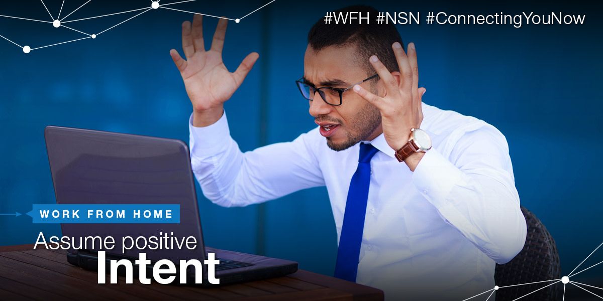 NewStarNetwrks's tweet photo. Remind yourself not to take seemingly short or snide responses offensively. Focus on the facts and assume positive intent. Use emoji and emoticons to convey emotions with your team.
#WFH #NSN #ConnectingYouNow #NSNLime #CoronaLoner #WorkLifeBalance #StayConnected https://t.co/aMUiIR98Bk