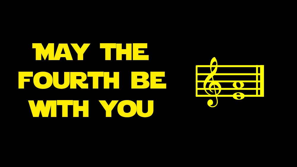 berksmusictrust's tweet photo. MAY THE FOURTH BE WITH YOU! (We had to say it....)
#StarWarsDay #maythefourth #maythe4thbewithyou #perfectfourth https://t.co/zaf8hrIhI5