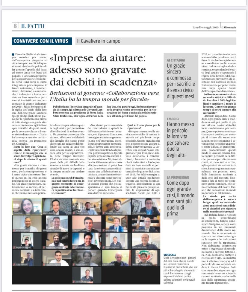 I giovani di <a href="/fi_giovani/">Forza Italia Giovani</a> con il bomber <a href="/berlusconi/">Silvio Berlusconi</a> 💪🏻🇮🇹
Su <a href="/ilgiornale/">ilGiornale</a> ⬇️